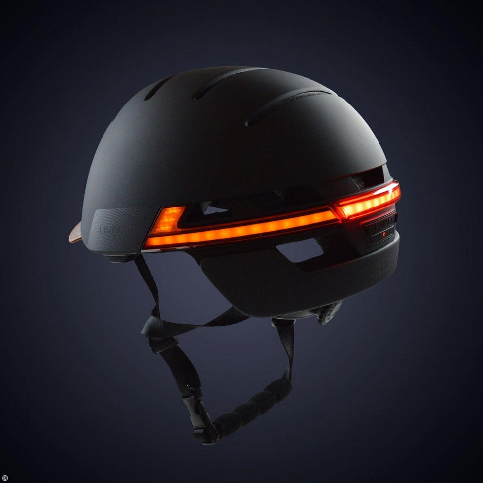 Smart Fahrrad Helme LED/SOS Livall BH51M 55 61 cm