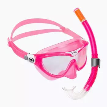 Aqualung mask+tub Mix Combo SC4250209S pink-white