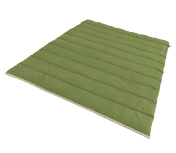 Camping Double Duvet Outwell Constellation Duvet Lux Double - green/beige