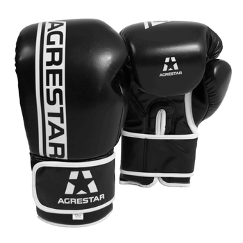 Combat Boxing Gloves Black AGRESTAR