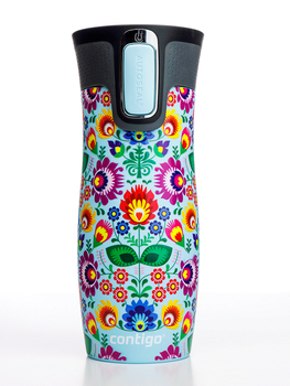 Contigo West Loop 2.0 470ml - Folklor - Sea Blue Matt