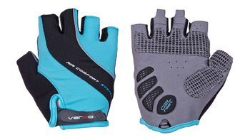 Cycling Gloves Vivo SB-01-8507-E Turquoise - Grey Non slip