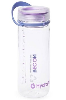 Eco-Friendly Bottle HydraPak Recon 500ml - Clear/ Iris & Violet