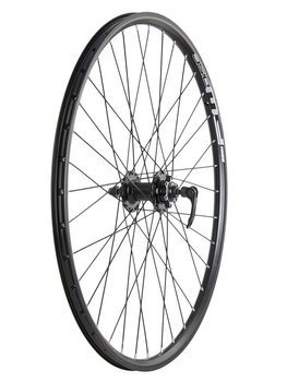 Front wheel 26" XMX-A291QF hub disc brake, sealed bearings, Rodi FW DISC black rim, black spokes