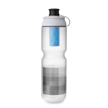 HydraPak Breakaway+ 885 ml cycling bottle - frost/hp blue