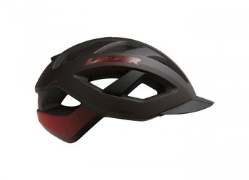 Lazer CAMELEON Matte Black Red Helmet