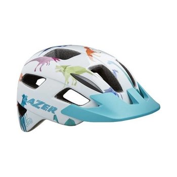 Lazer Lil Gekko White Dino Helmet