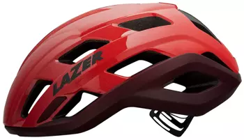 Lazer STRADA Helmet KinetiCore Full Matte red