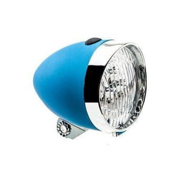 Retro front lamp 3 LEDs , 160302 powered by 3x AAA blue