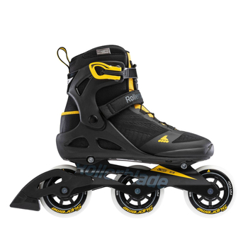 Roller skates Rollerblade Macroblade 100 3WD 07100200S25 black/yellow 270