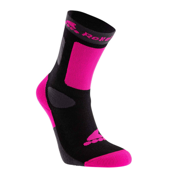 Rollerblade High Performance W dark grey-pink socks