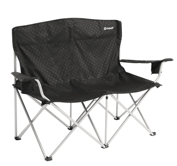 Tourist sofa, camping chair Outwell Catamarca Sofa - Black