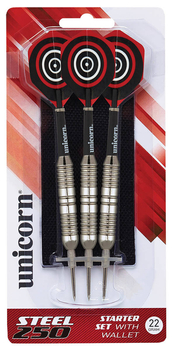 Unicorn Steel 250 20g sharp darts 71845