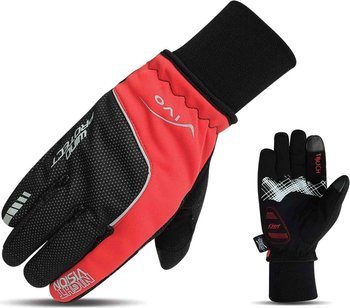 Winter Cycling Gloves  Vivo SB-02-1545B black-red Microfiber