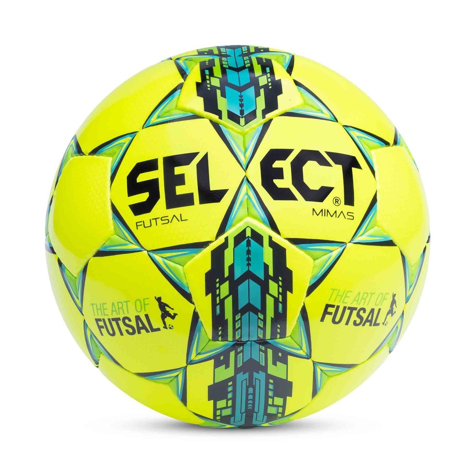 Indoor football yellow-blue-green - Footballs Team Sports Football - sporti-shop.com