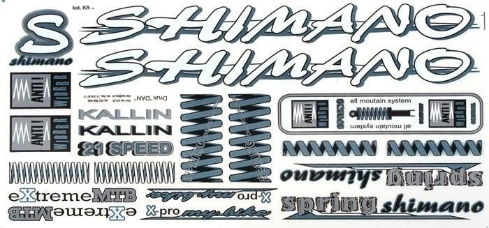 Shimano Stickers -  Canada