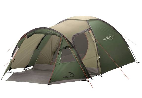 3-Person Tent Easy Camp Eclipse 300 - rustic green