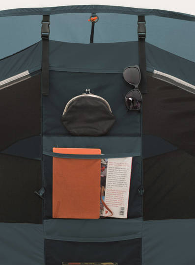 4-Person Tent Easy Camp Palmdale 400 - steel blue/white