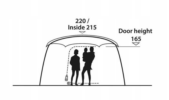 6-Person Tent Easy Camp Moonlight Yurt