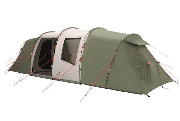 8 - Person Familly Tent Easy Camp Huntsville Twin 800 - rustic green