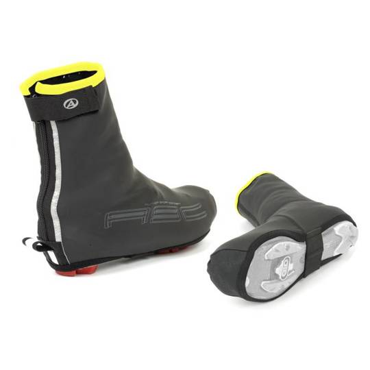 AUTHOR RAINPROOF shoe covers black and yellow 