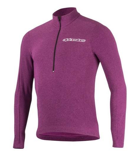 Alpinestars-BOOTER WARM JERSEY t-shirt plum white 1762217-389 New