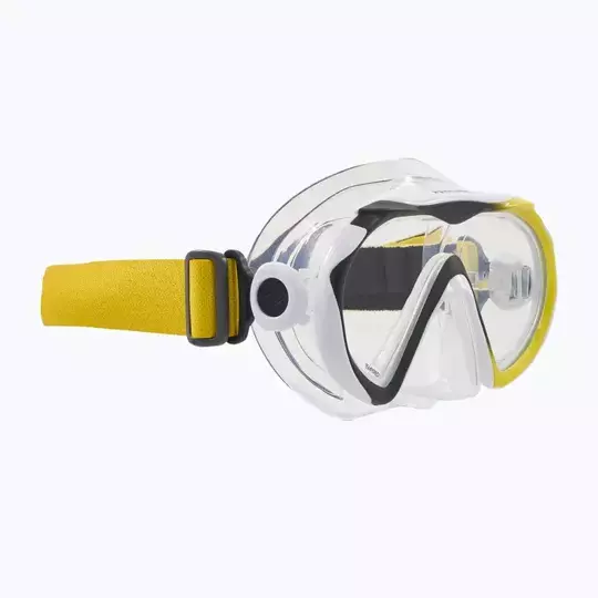 Aqualung Compass mask MS5380107 black-yellow