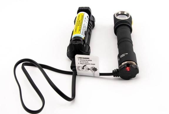 Armytek Flashlight WIZARD C2 PRO MAGNET USB v4 white