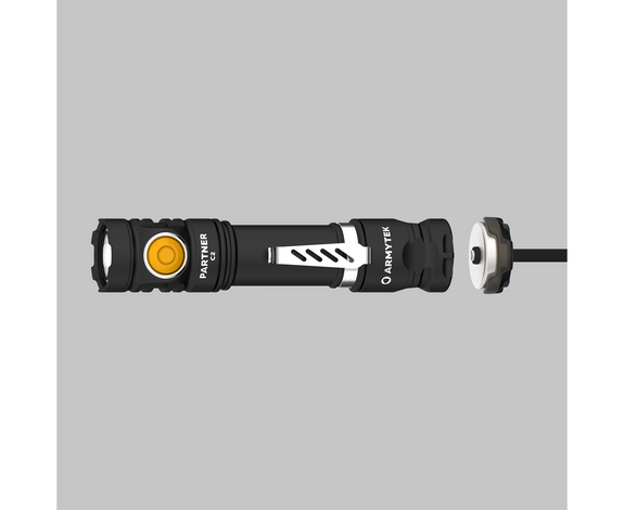 Armytek Flashlight WIZARD C2 PRO MAGNET USB v4 white