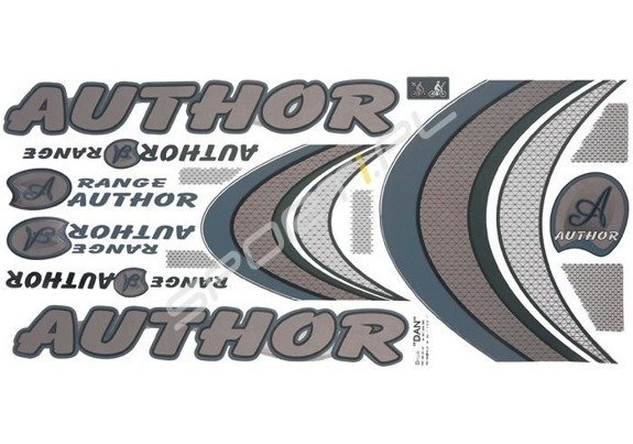 Author Bike Stickers