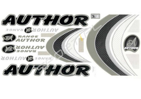 Author Bike Stickers