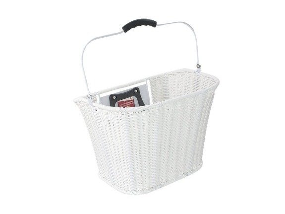 Bicycle Basket White 35x25x26cm