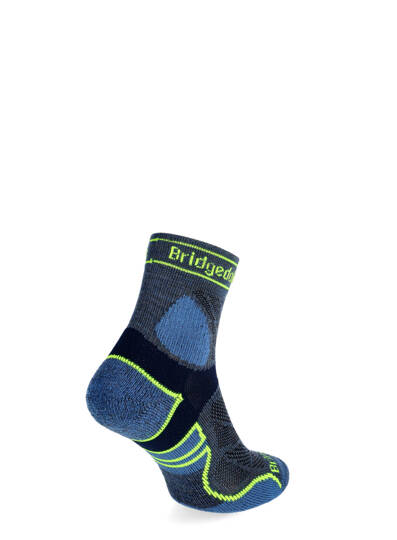 Bridgedale Lightweight T2 Merino Sport 3/4 Crew Socks - blue