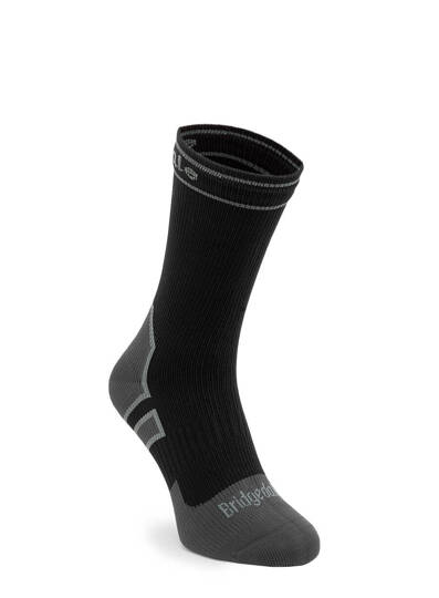 Bridgedale StormSock Lightweight Boot - black/grey