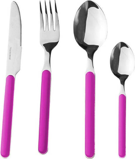 Brunner 16-piece cutlery set Delice - Pink