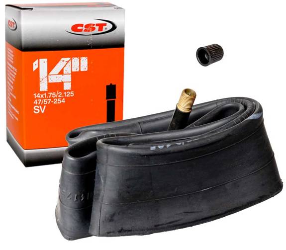 CST inner tube 14 "x1.75/2.125 SV-Schreader TB-CS002