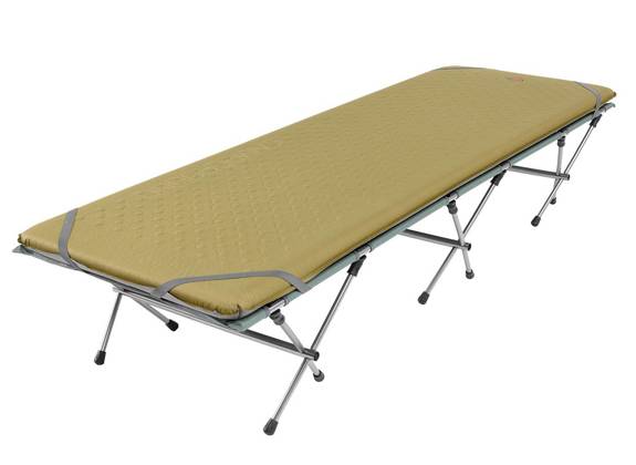 Camping Travel Bed Robens Outpost Tall - granite grey