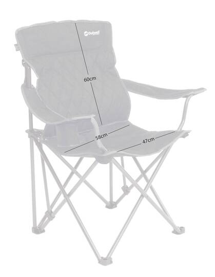 Camping chair Outwell Kielder - black