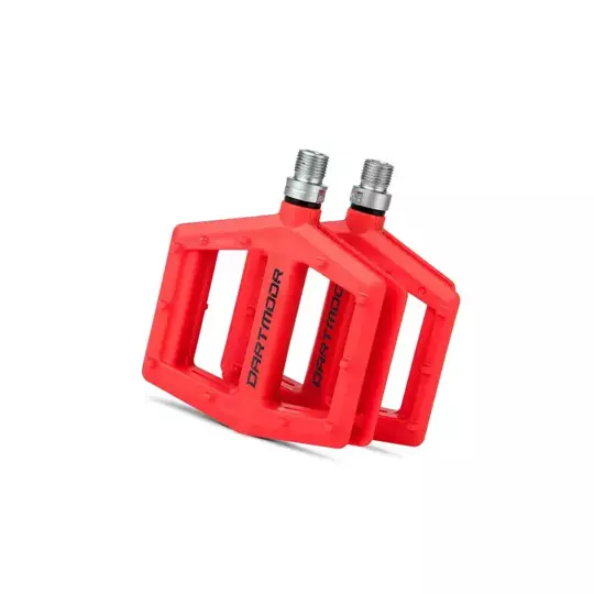 Candy Pro plastic pedals red