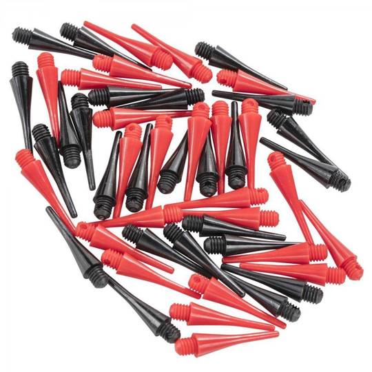 Checkout Unicorn Soft Ends Value Pack 50 pcs red/black 79023