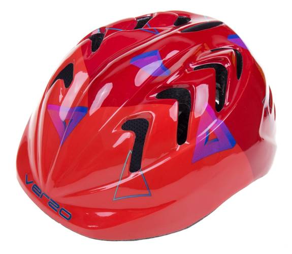 Children Verso KID PRO KP-PRT helmet red triangle Bike helmet 