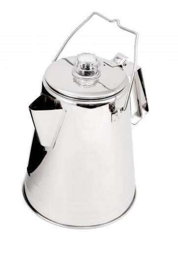 Coffee Brewing Pot Glacier Stainless 14 cup 2.1L by GSI Outdoors