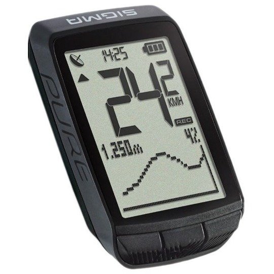 Cycle Computer Sigma PURE GPS Black 13 Bike functions