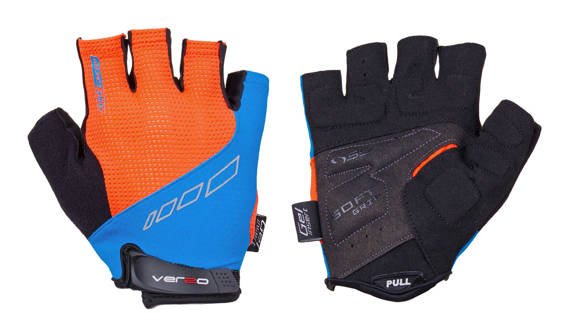 Cycling Gloves Vivo SB-01-7001-E Blue - Orange Non slip Gel Protection