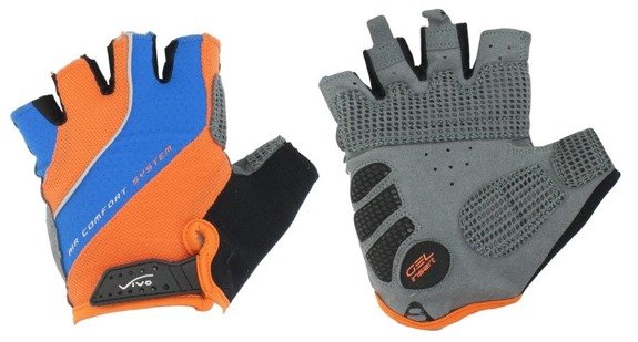 Cycling Gloves Vivo SB-01-7007-E Blue - Orange