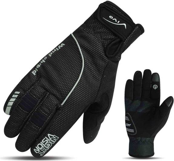 Cycling Gloves Vivo SB-02-1582-E - Black