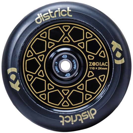 District Zodiac 110mm Stunt Scooter Wheel Black 110mm