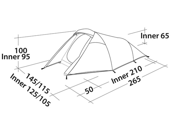 Easy Camp Energy 200 Compact - 2-Person Tent