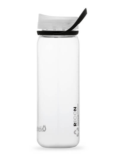 Eco-Friendly Bottle HydraPak Recon 750ml - Clear/Black & White 