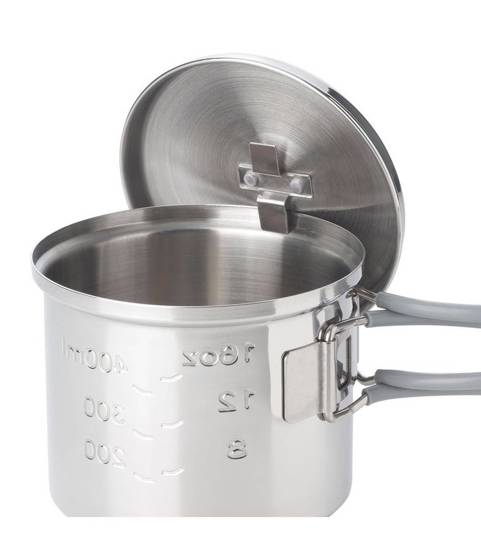 Esbit Stainless Steel Pot 625 ml